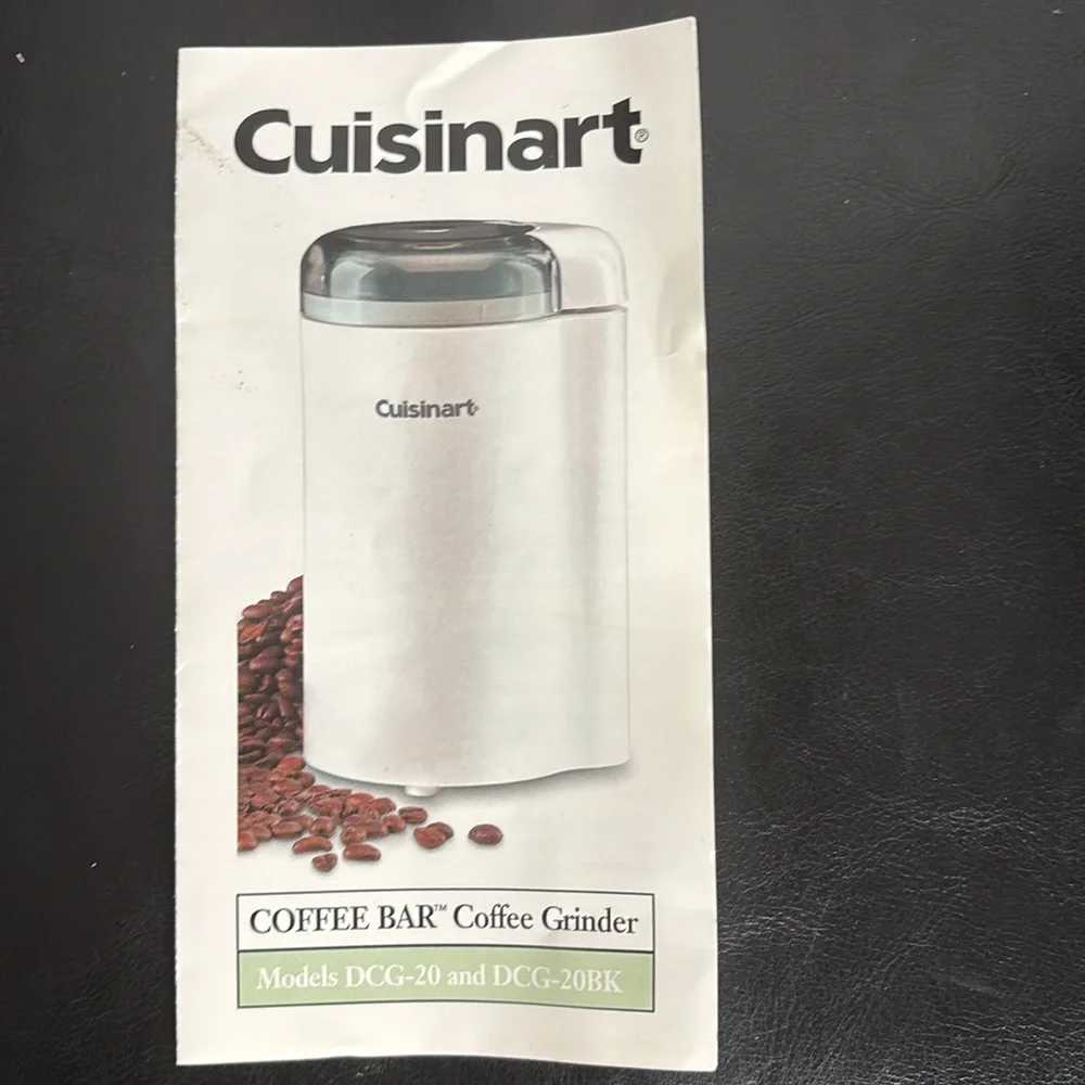 Cuisinart Coffee Grinder model DCG-20N